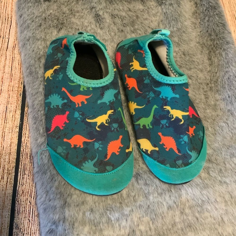 Dinosaur Print Kids Water Shoes